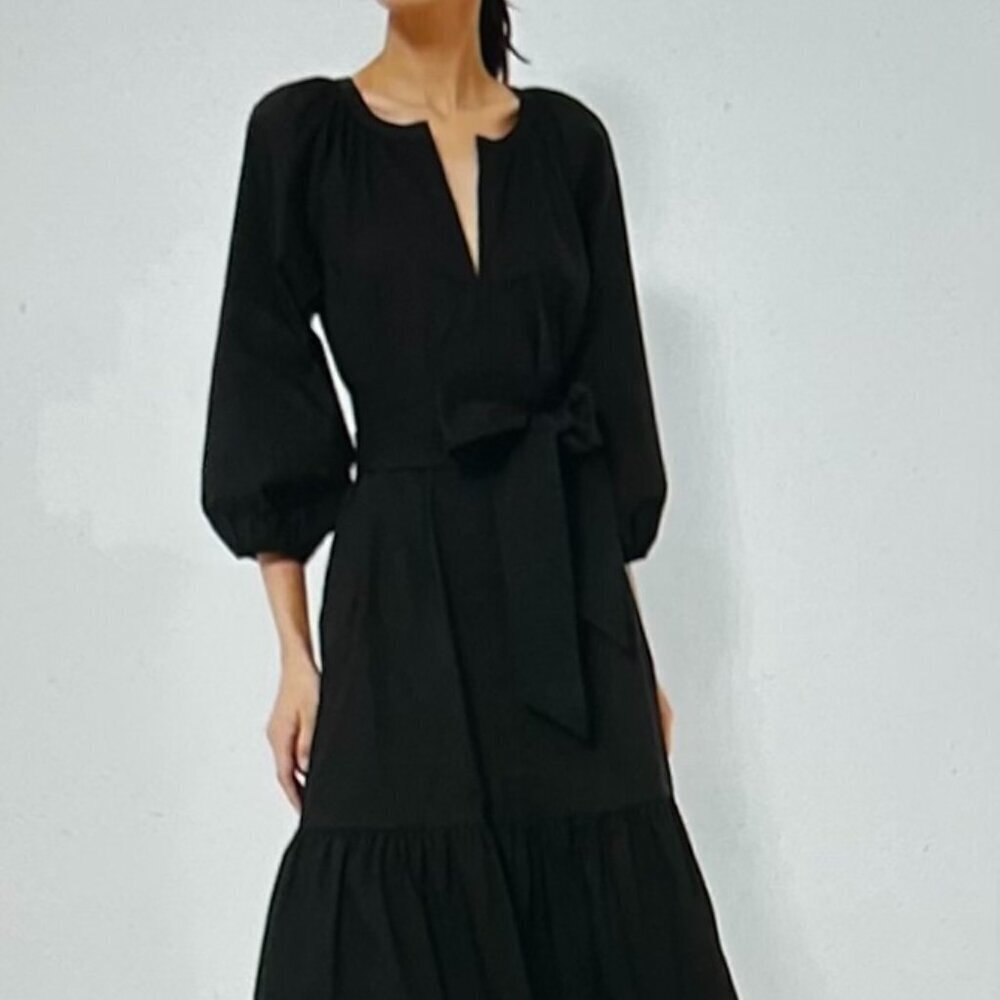 Tuckernuck Black Lyles Dress Sz L